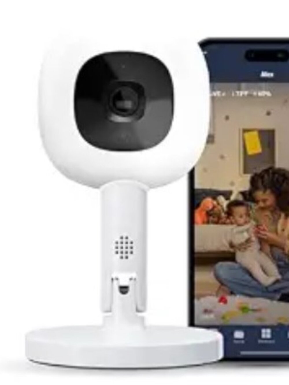 Nanit Pro Camera with Wall Mount - White. Gently used